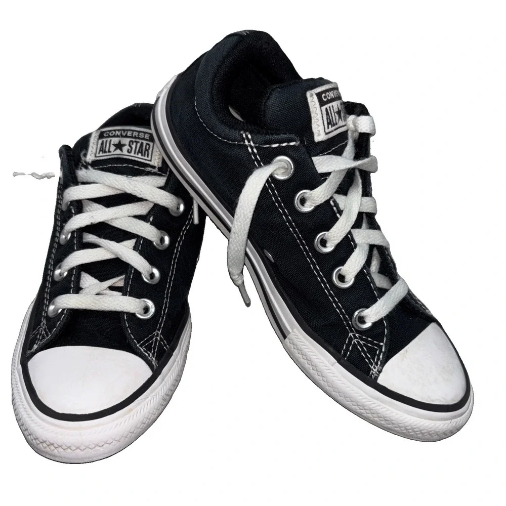 Converse Chuck Taylor All Star Sneaker Youth Shoes Black Sz 3
